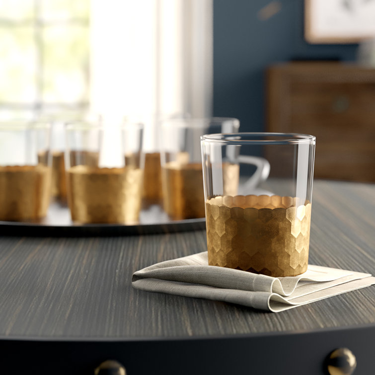 Everly Quinn Downer 13oz. Whiskey Glass Set Wayfair